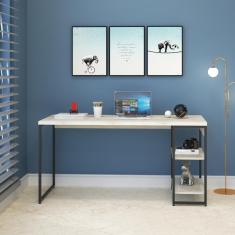 Mesa c/Estante Baixa 150X64X75cm C/02 Prateleiras