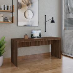 Mesa para Escritório Diretor 160cm Turim Espresso Móveis Nogal