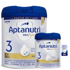 2 Latas- Aptanutri Profutura 3 Fórmula infantil em pó Danone -800 gr