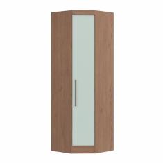 Armário Guarda Roupa de Canto Oblíquo 1 Porta Infinity - Móveis Castro