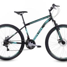 Bicicleta Netuno S Aro 29 Preto com Adesivo Azul Houston Preto/Azul