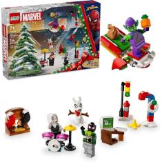 Lego 76293 Marvel Calendário Do Advento Do Homem-Aranha 2024