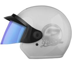 Capacete Aberto Pro Tork Liberty 3 Solid Viseira Camaleão Masculino Fe