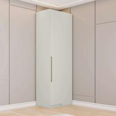 Guarda-Roupa de Canto Solteiro Seletto 1 pt Areia