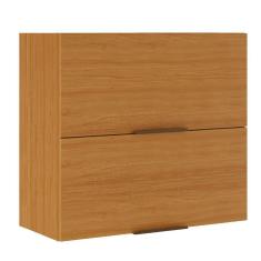 Armário De Cozinha 2 Portas Duplo Aéreo Módulo Suspenso Cinamomo Namur Itatiaia Cinamomo