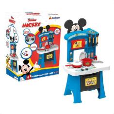 Cozinha Infantil Petit Chef Mickey Completa Com Acessórios e Forninho 