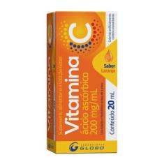 Vitamina C 200mg/ml Globo Gotas com 20ml