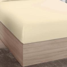 Lençol Avulso Solteiro Elástico Algodão Premium Perola