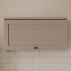 Armário Aéreo Cozinha 70cm Iluminata 100% Mdf 1 Porta Basculante Branc