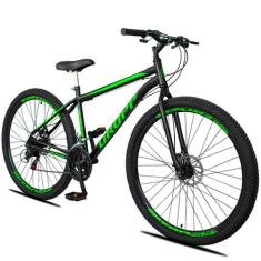 Bicicleta aro 29 aero Dropp Sport Aço Carbono 21 Velocidades Marchas F