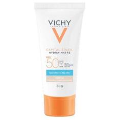 Protetor Solar Facial com Cor Vichy - Hydra-Matte FPS50 1.0-Unissex