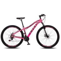 Bicicleta Euphora Aro 29 Alumínio 21v Rosa Neon