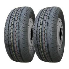 Kit 2 Pneus Double King Aro 16C 195/75R16C DK768 8 Lonas 107/105R