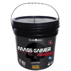 Hipercalórico mass gainer turbo 4kg - BLACK SKULL, N/A, TOFFEE, N/A