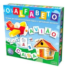 Jogo Educativo O Alfabeto - Pais E Filhos - Pais & Filhos