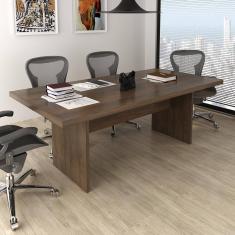 Mesa Reunião para Escritório ME4119 Rústico Tecnomobili