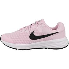 NIKE Tênis de ginástica infantil unissex Revolution 6 Nn (TDV), Rosa, 4.5 UK