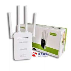 Repetidor Wi-Fi 2800 Mbps Wireless Roteador 4 Antenas