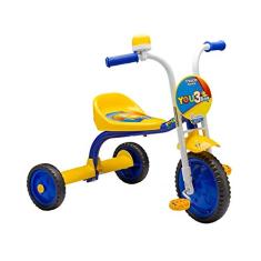 TRICICLO MASCULINO EM ALUMÍNIO AZUL / AMARELO