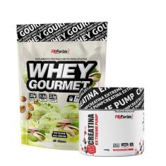 Kit Whey Protein Gourmet Refil 907g + Creatina Extreme Pump Elite Series 150g - FN Forbis Nutrition-Unissex