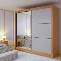 Guarda Roupa Casal 2 Portas 6 Gavetas 100% Mdf Coliseu - D Doro