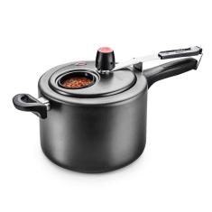 Panela De Pressão 4,5L Visor Antiaderente Grafite - Mta