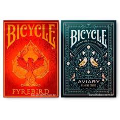 Baralho Bicycle Aviary + Fyrebird (2 Baralhos)