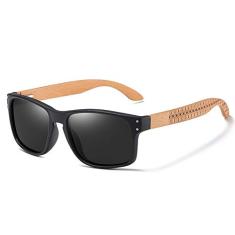 Oculos de Sol Masculino Artesanal EZREAL Gradiente com Proteção uv400 Polarizados 5527 (C5)