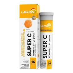 Suplemento Lavitan Super C Efervescente 16 Comprimidos