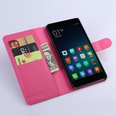 Capa para Xiaomi Mi Note Carteira de Couro Flip Capa para Xiaomi Mi Note Capa de Proteção de Telefone Capa com Design Simplificado