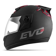 CAPACETE FECHADO PRO TORK EVOLUTION 788 G8 EVO SOLID FOSCO PRETO TAM. 60