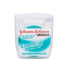 Fio Dental Reach Johnson's Essencial Menta 100m, Menta, 100m