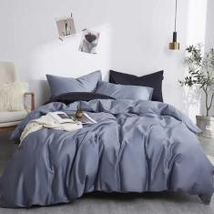 Jogo De Cama Casal Super King 7 Peças Edredom 300X300Cm - Casa Da Fama