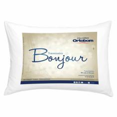 Travesseiro Bonjour Ortobom - Kit com 1 Unidade Padrão 70 x 50 - Lalu 