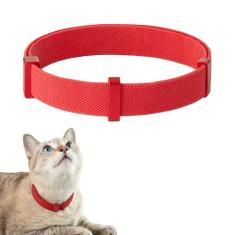 Coleira de segurança para gatos Pro - Design US IDA Gold Awarding, coleira elástica de liberação rápida para gatos com fivela que não quebra - leve para gatinhos, todos os gatos pequenos e grandes