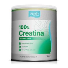 Creatina 100% Monohidratada em Pó 300g – Equaliv