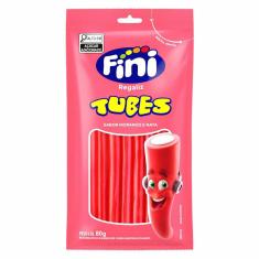 Tubes Fini Morango 80g