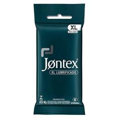 Jontex Lubrificado XL Preservativo Camisinha - 6 Unidades