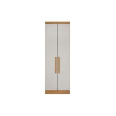 Módulo De Quarto Solteiro Guarda Roupa C- 2 Portas E 3 Gavetas Rizon-linea Cumaru-fendi 25 - Novo Horizonte