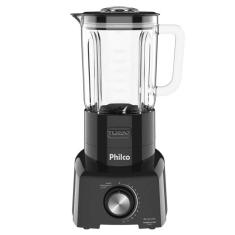 Liquidificador Philco PLQ1350 Copo de Vidro, 12 Velocidades + Pulsar, 1200W