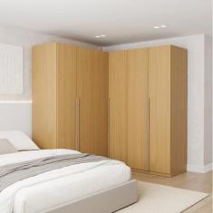 Guarda-roupa Modulado 3 Peças 6 Portas Jade CabeCasa MadeiraOriginals 