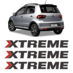 Kit Adesivos Xtreme Fox 2018/2020 Emblema Lateral E Traseiro - SPORTIN