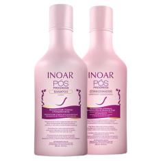 Inoar Kit Duo Pós Progressiva Shampoo E Condicionador 250 Ml