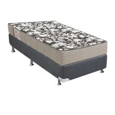 Colchão Ortobom Physical Ultra Resi+Cama Box Solteiro 88