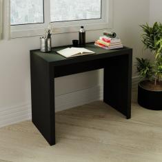 Escrivaninha Conforto e Estilo 46,5 X 90 X 74,5 Cm Preto