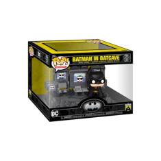 Boneco Funko POP! Moment - DC Comics Batman 85 Anos - Batman na Batcaverna (1989)
