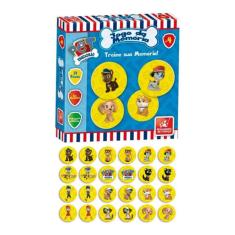 Jogo Da Mémória Pet Esquadrão 24 Pçs Brincadeira De Criança