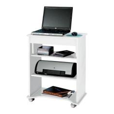 Escrivaninha 55cm com Tampo Portátil Multimóveis CR25213, Branco
