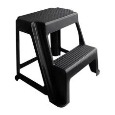 Banqueta Plástica Versátil Com 2 Degraus Antares Resistente