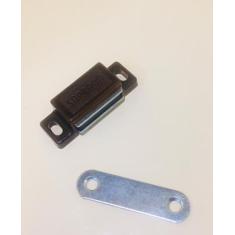 Kit Com 10 Fecho Magnético Guarda Roupa E Armário - Soprano , Marrom